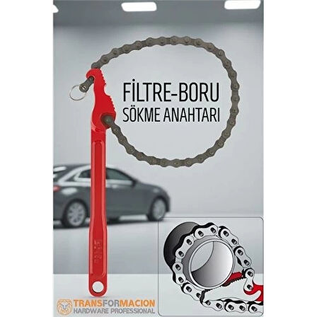 CEYLAN ADAM  Zincirli Filtre Sökme Anahtarı - Boru Sökme Anahtarı