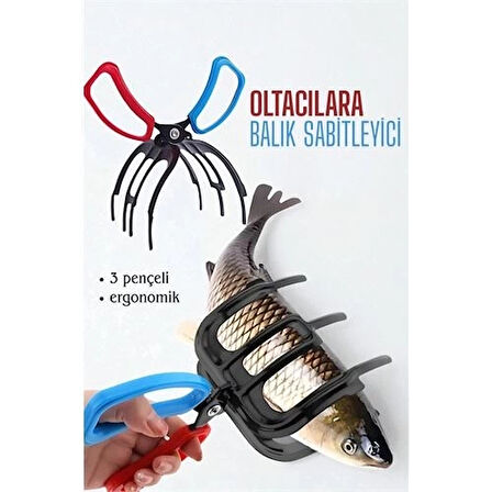 CEYLAN ADAM  Balıkçılar İçin Balık Sabitleyici - Oltadan Kolay Balık Çıkarma Makası