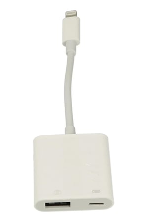 Mey İthalat® Apr22 Iphone Otg 2In1 - Beyaz