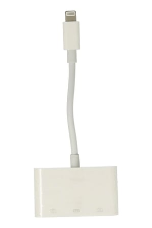Mey İthalat® Apr23 Iphone Otg 3In1 - Beyaz