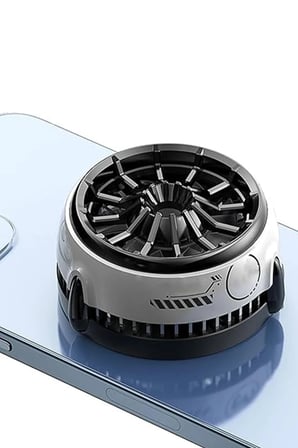 Mey İthalat® Cx03 15W Radyatör Telefon Soğutucu Fan - Siyah