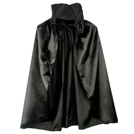 Mey İthalat® Çocuk Boy Yıldız Savaşları Star Wars Darth Vader Maskesi ve 90 cm Pelerin Seti Siyah