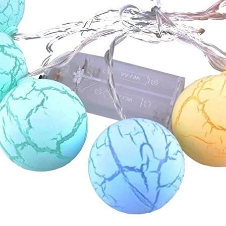 CEYLAN ADAM  Dekoratif Minik 10 Toplu Ledli  Dekoratif Dolama Renkli Led