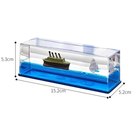 CEYLAN ADAM   Batmayan Gemi Hediyelik Dekoratif Ev ve Ofis Hediyesi Özel Aşk Gemisi