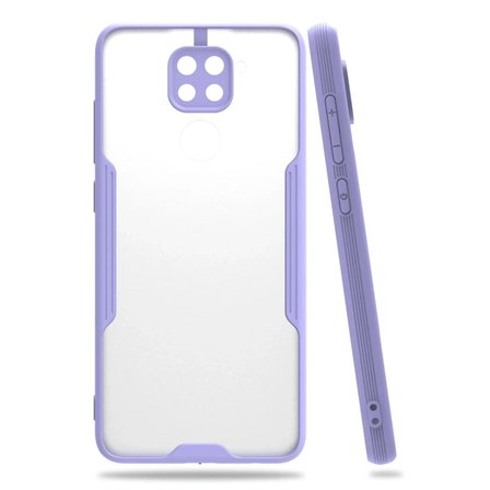 Mey İthalat®   Redmi Note 9 Kılıf Platin Silikon - Lila