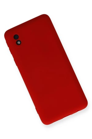 Samsung Galaxy A01 Core Kılıf Nano içi Kadife Silikon - Kırmızı