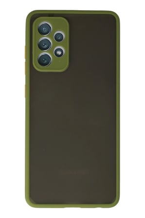 Samsung Galaxy A72 Kılıf Montreal Silikon Kapak - Yeşil