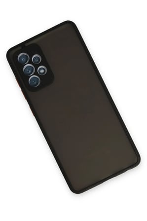 Samsung Galaxy A32 Kılıf Montreal Silikon Kapak - Siyah