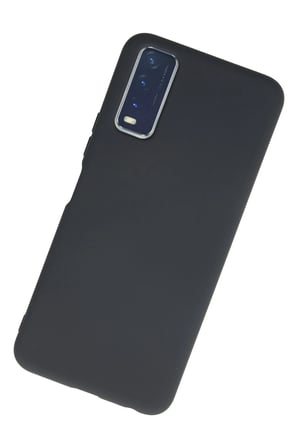 Vivo Y11S Kılıf Nano içi Kadife Silikon - Gri