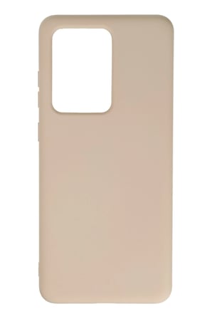Mey İthalat®  Samsung Galaxy S20 Ultra Kılıf Nano içi Kadife Silikon - Pudra