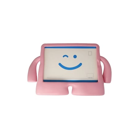 Mey İthalat  Samsung Galaxy T220 Tab A7 Lite 8.7 Kılıf Karakter Tablet Silikon - Açık Pembe
