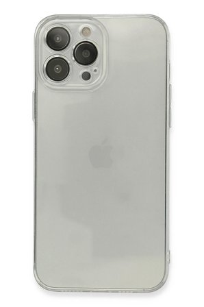 Mey İthalat®  iPhone 13 Pro Max Kılıf Fly Lens Silikon - Şeffaf