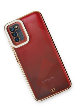 Samsung Galaxy A03S Kılıf Liva Lens Silikon - Beyaz