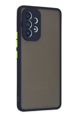 Samsung Galaxy A33 5G Kılıf Montreal Silikon Kapak - Lacivert
