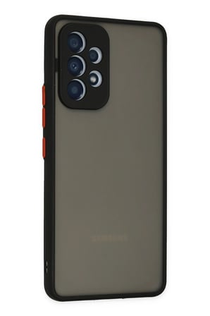 Samsung Galaxy A73 5G Kılıf Montreal Silikon Kapak - Siyah