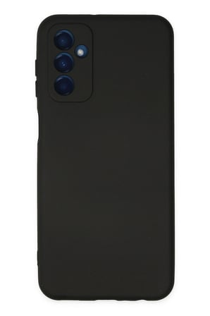 Samsung Galaxy M23 Kılıf Nano içi Kadife Silikon - Siyah