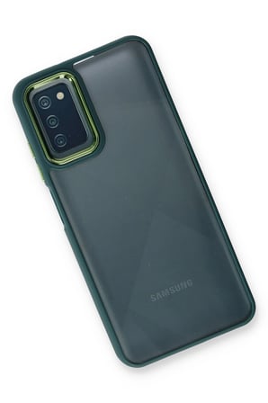 Samsung Galaxy A03S Kılıf Dora Kapak - Haki Yeşil