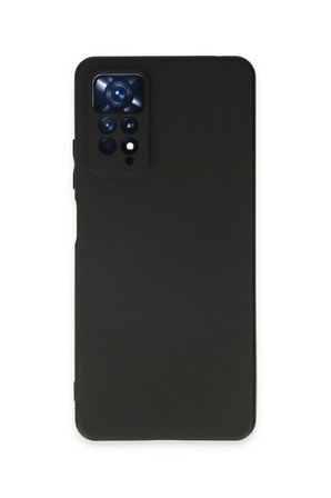 Mey İthalat®   Redmi Note 11 Kılıf First Silikon - Siyah