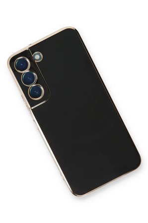 Samsung Galaxy S22 Plus Kılıf Volet Silikon - Siyah