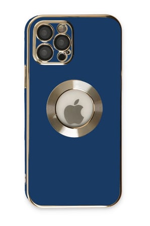 Mey İthalat®  iPhone 12 Pro Max Kılıf Store Silikon - Mavi