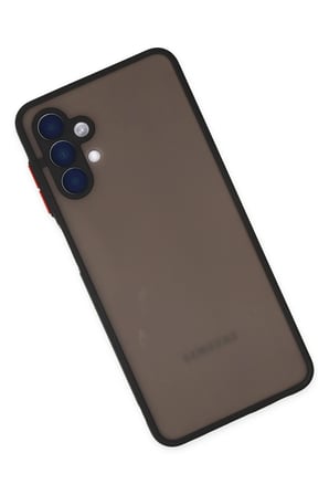 Mey İthalat®  Samsung Galaxy A04S Kılıf Montreal Silikon Kapak - Siyah