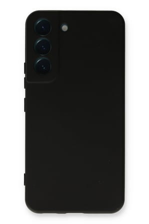 Samsung Galaxy S23 Plus Kılıf Nano içi Kadife Silikon - Siyah