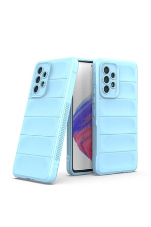Samsung Galaxy A53 5G Kılıf Optimum Silikon - Sky Blue