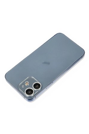 Mey İthalat®  iPhone 12 Mini Shine Kamera Lens Koruma Cam - Gümüş
