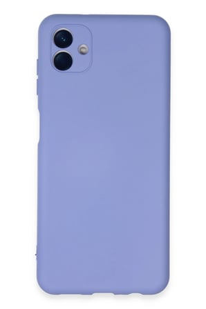 Samsung Galaxy A04E Kılıf Nano içi Kadife Silikon - Lila