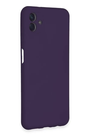 Samsung Galaxy A04E Kılıf Nano içi Kadife Silikon - Mor