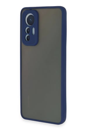 Mi 12 Lite Kılıf Montreal Silikon Kapak - Lacivert