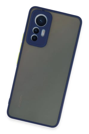 Mi 12 Lite Kılıf Montreal Silikon Kapak - Lacivert
