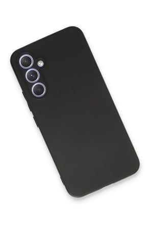 Samsung Galaxy A54 5G Kılıf First Silikon - Siyah