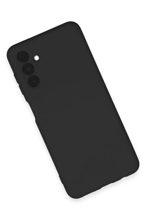 Samsung Galaxy A24 4G Kılıf Nano içi Kadife Silikon - Siyah