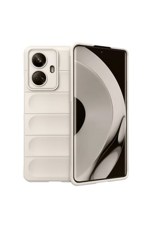 Realme 10 Pro 5G Kılıf Optimum Silikon - Krem