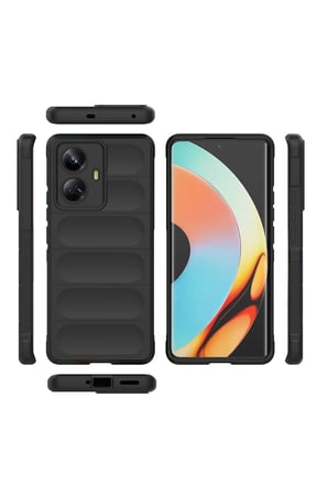 Realme 10 Pro 5G Kılıf Optimum Silikon - Krem