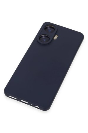 Realme C55 Kılıf Nano içi Kadife Silikon - Mor