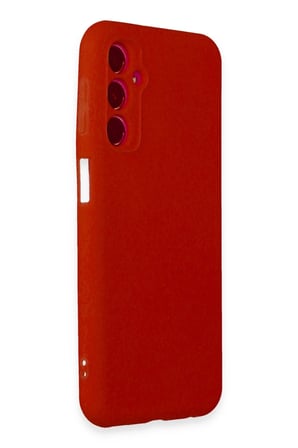 Samsung Galaxy M34 5G Kılıf First Silikon - Kırmızı