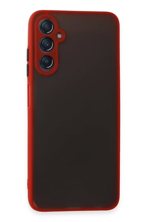 Samsung Galaxy A05S Kılıf Montreal Silikon Kapak - Kırmızı