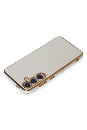 Samsung Galaxy S24 Kılıf Volet Silikon - Beyaz