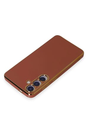 Mey İthalat®  Samsung Galaxy S24 Kılıf Volet Silikon - Kırmızı