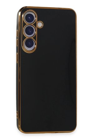 Samsung Galaxy S24 Plus Kılıf Volet Silikon - Siyah