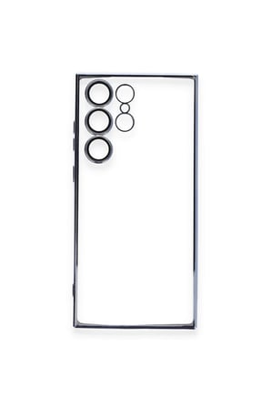 Samsung Galaxy S24 Ultra Kılıf Lensli Silikon - Gold