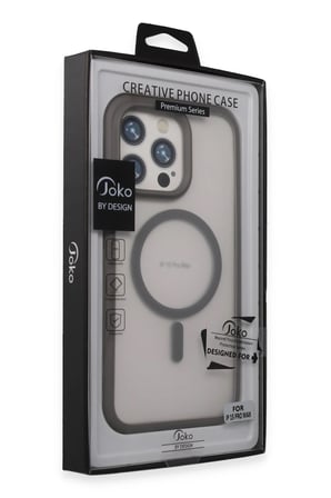 iPhone 15 Pro Max Toras Airbag Magsafe Kapak - Titan Gri