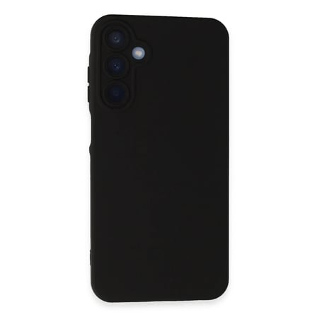 Samsung Galaxy A15 4G Kılıf Nano içi Kadife Silikon - Siyah