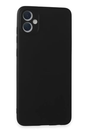 Mey İthalat®  Samsung Galaxy A05 Kılıf First Silikon - Siyah