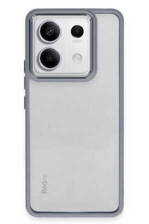 Mey İthalat®   Redmi Note 13 Pro 4G Kılıf Power Silikon - Sierra Blue