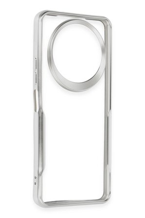 Mey İthalat®   Redmi A3 4G Kılıf Boyi Silikon Kapak - Gümüş