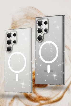 Mey İthalat®  Samsung Galaxy S23 Ultra Kılıf Star Magsafe Kapak - Siyah