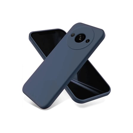 Mey İthalat®   Redmi A3 4G Kılıf First Silikon - Lacivert